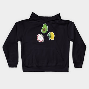 Fruit Stickers-Avocado-Dragon Fruit-Lemon-Trendy Stickers- Waterbottle and Laptop Stickers Kids Hoodie